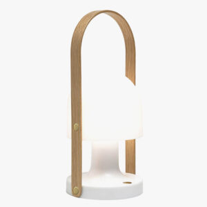 White Rounded Chair - Image 2
